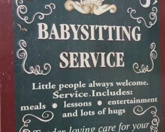 Grandma's Babysitting Service