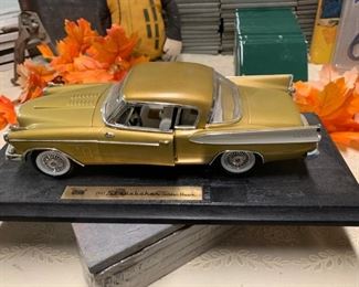 1957 Studebaker Golden Hawk Model Car!