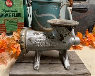 Vintage Enterprise Tinned Meat Chopper #22!