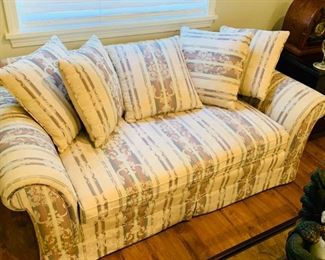 Love Seat re-Upholstered by Al’s Upholstery!