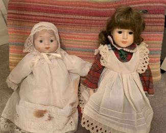 Schmid Musical Collection Porcelain 
Red/Green Plaid, Etc
