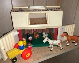 Vintage Fisher Price Barn!