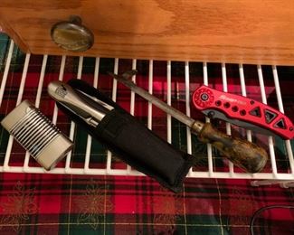 Lighter, All-Purpose Tools, Etc