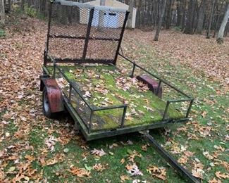 Trailer w/Ramp 64”W x 96”L!
