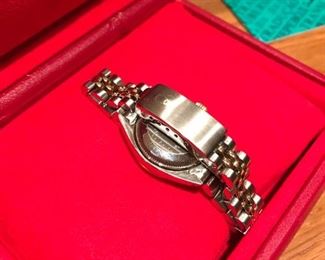 Rolex Lady 18K Gold Datejust Diamond Bezel