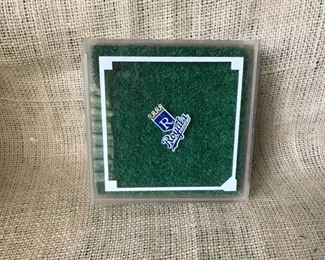 A little piece of history for the Kansas City Royals/Kauffman Stadium piece of used turf in case