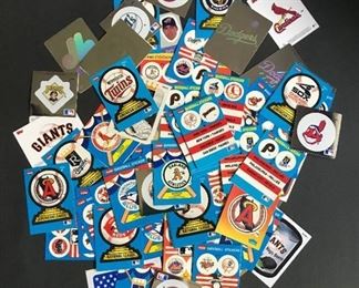 Collection of Baseball Team Stickers (60 Stickers in set)