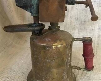 Antique blow torch