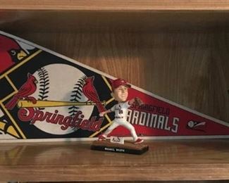 Springfield Cardinals Pennant and Bobble Heads