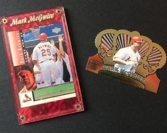 Mark McGwire St. Louis Cardinals Baseball Trading Cards