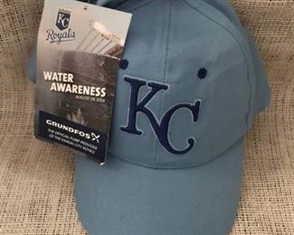 Kansas City Royals baseball cap (new)--Water Awareness 2014