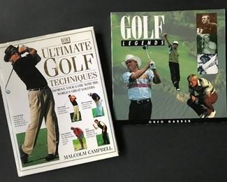 Book of Ultimate Golf Techniques and Golf Legends