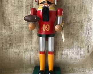 2009 Limited Edition Nutcracker Collection--Football Nutcracker