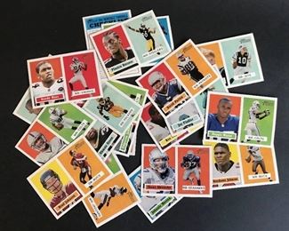 2012 Topps Heritage Football Trading Cards (19 cards in set--including Shaun Alexander Seahawks and Johnnie Morton Chiefs and Lions)