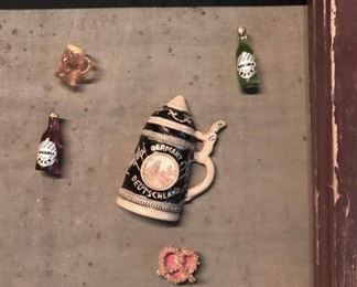 German themed Bavarian bar magnets