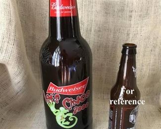 Budweiser Let's Cinco 2000 Oversized Collectors Bottle