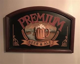 Pub Wall Decor--Premium Beer & Ale