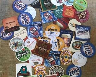Assortment of Beer coasters