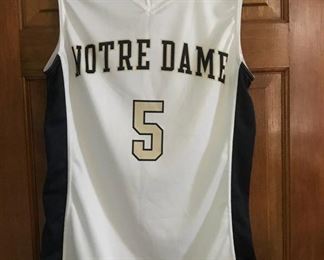 Nike Notre Dame #5 Basket Ball Jersey
