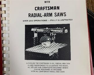 VINTAGE CRAFTSMAN RADIAL - ARM SAW