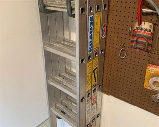 KRAUSE MULTIMATIC LADDER TYPE 1A INDUSTRIAL EXTRA HEAVY 300LBS