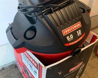 CRAFTSMAN WET/DRY VAC WITH DETACHABLE BLOWER 