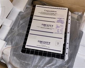 SCOTT RS 1000 SURROUND RECEIVER 