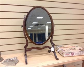 WOOD ADJUSTIBLE MIRROR