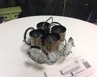 GLASSES & COASTER SET