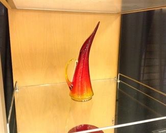 VINTAGE BLOWN GLASS