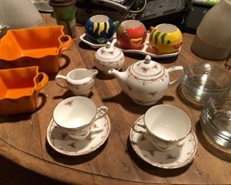 1930s china tea set.