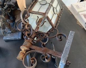 Vintage Spanish lantern lights