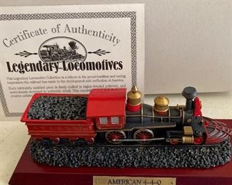 Avon Collectible American 4-4-0 Engine