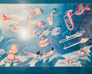 Print Ocean Orchestra Scene