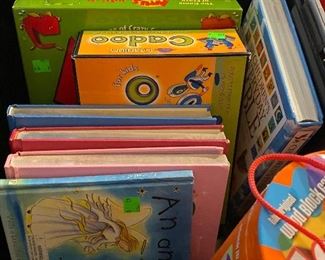 Assorted Games, Books, Jenga