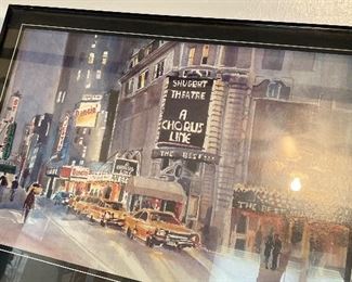 Poster Print "A Chorus Line"