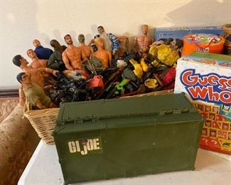 Lot of G.I. Joe Dolls, Clothing, Accessories, Different Branches of Service, First Responders a Great Collection