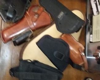 Holsters, revolver and semi-auto