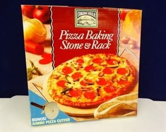 Italian Villa Pizza Baking Stone Rack