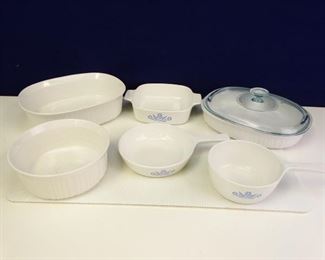 Vintage Corning Ware Bowls Casserole Dishes