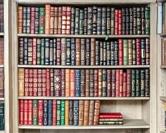110 Beautiful Franklin Mint Leatherbound Books