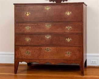 American Federal Cherry Chest Ca. 1810 (117570)