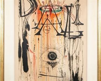 Dali Jewelry Eye Done For An Exhibition At Wally Findlay Gallery Ltd. Ed. Print