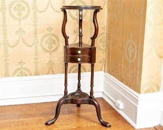George III Wig Stand, Circa 1780 Or Earlier