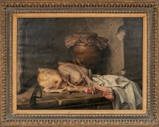Serge Ivanoff (1893 Moscow - 1983 Paris) Still Life Oil On Canvas