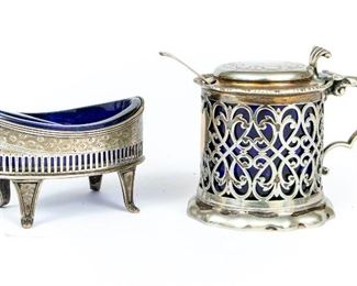 Sterling Silver And Silverplate Tabletop Items