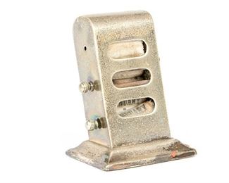 Antique English Sterling Silver Perpetual Desk Calendar
