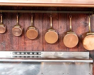 6 Pieces French Etablissements Allez Freres Paris Cookware - LOT# 2