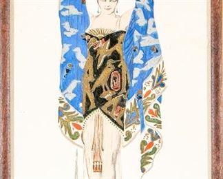 Halle, Illustration Artwork, Costume Study