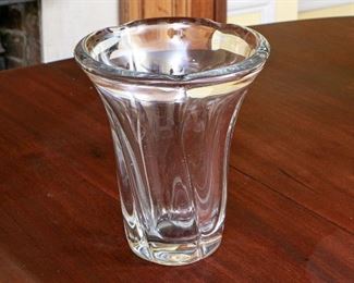 A Very Heavy 10 LB. Duam Nancy Art Glass Vase